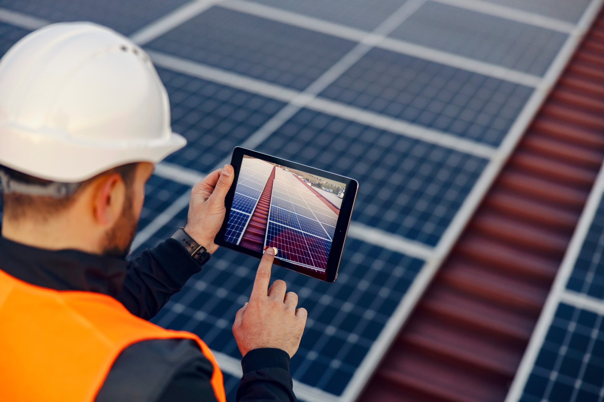 Brand in zonnepanelen