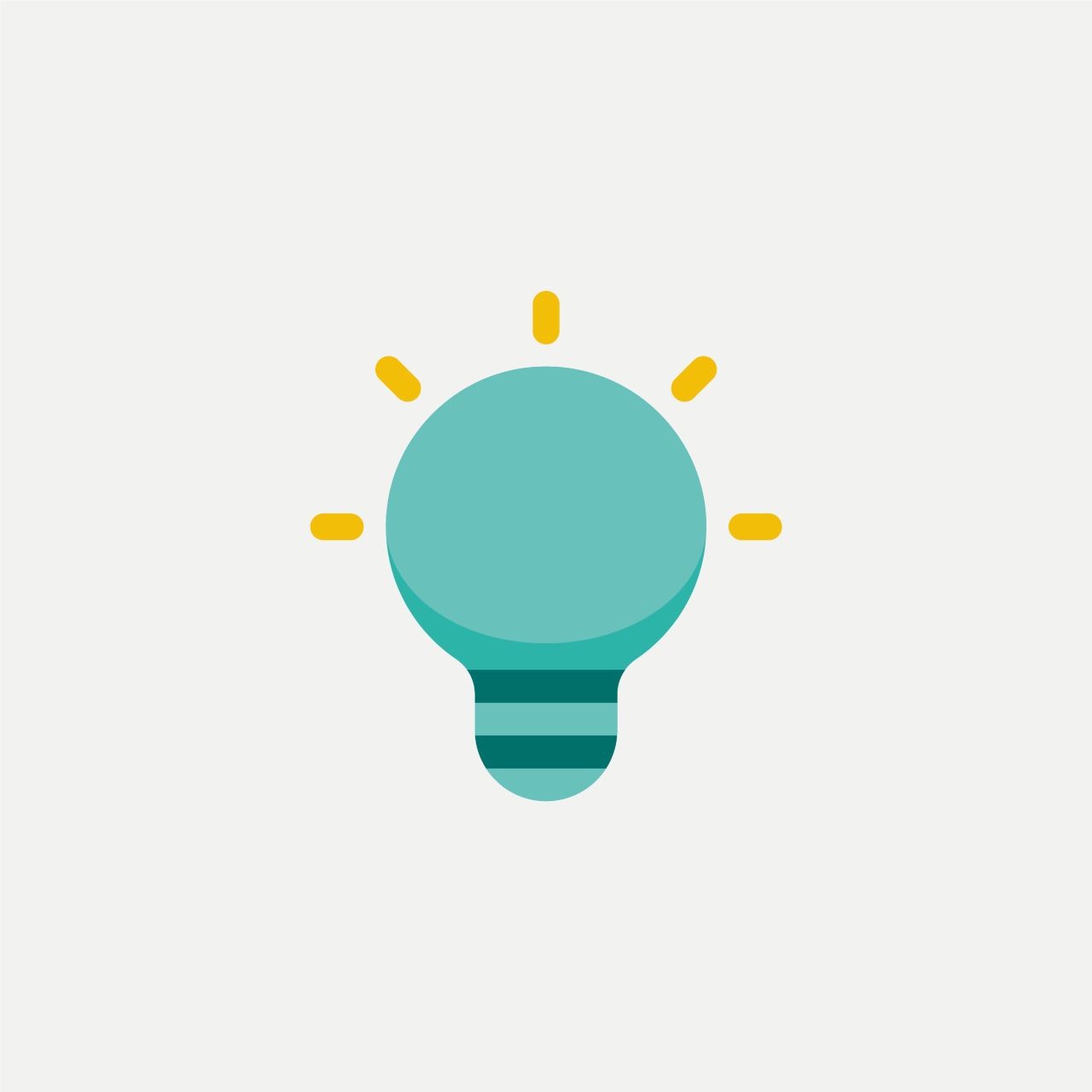 Illustratie van gloeilamp