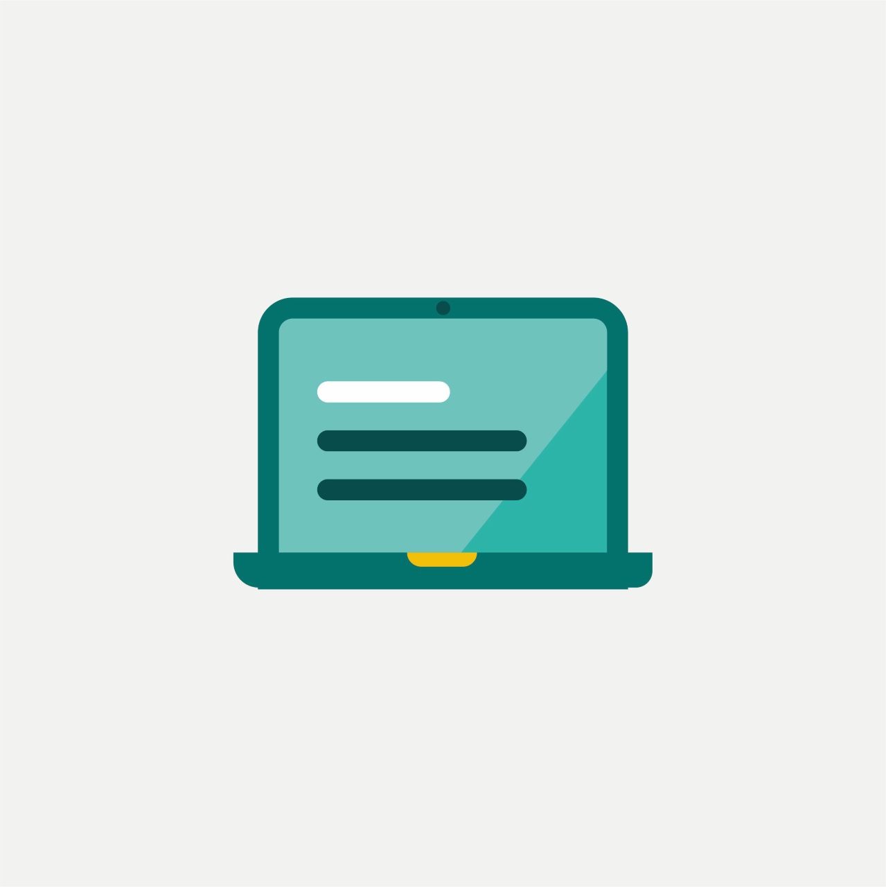 Illustratie van een laptop