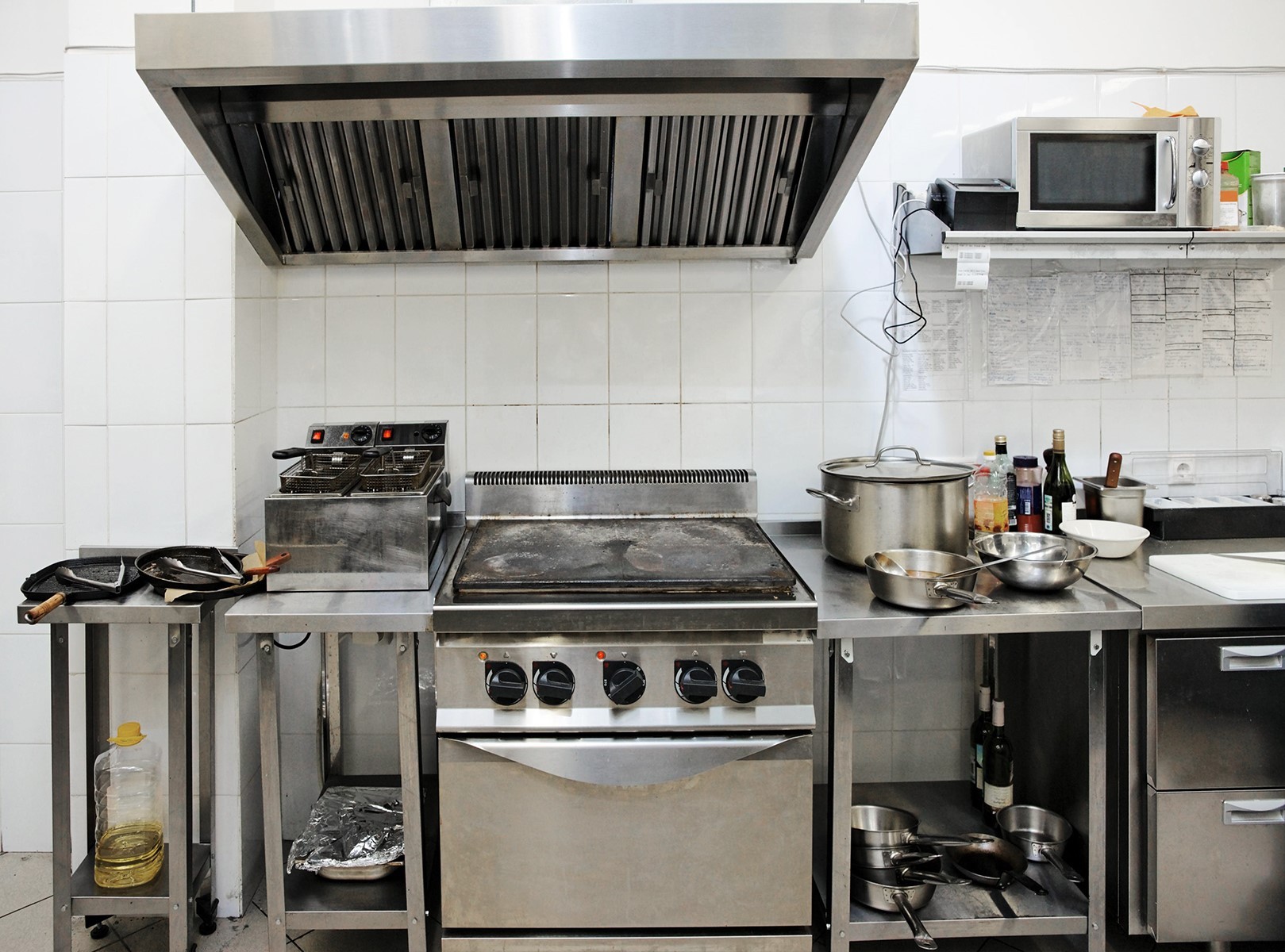 Vetaanslag in keuken: brandgevaar