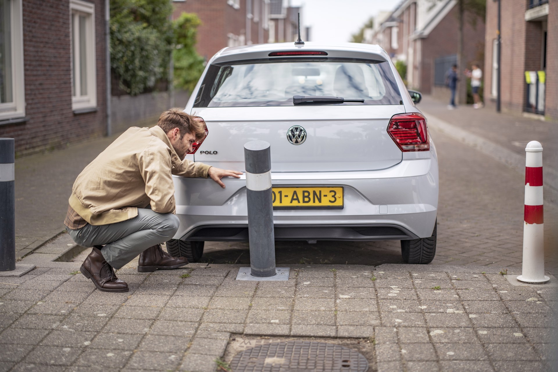 aanrijding achteruit rijden